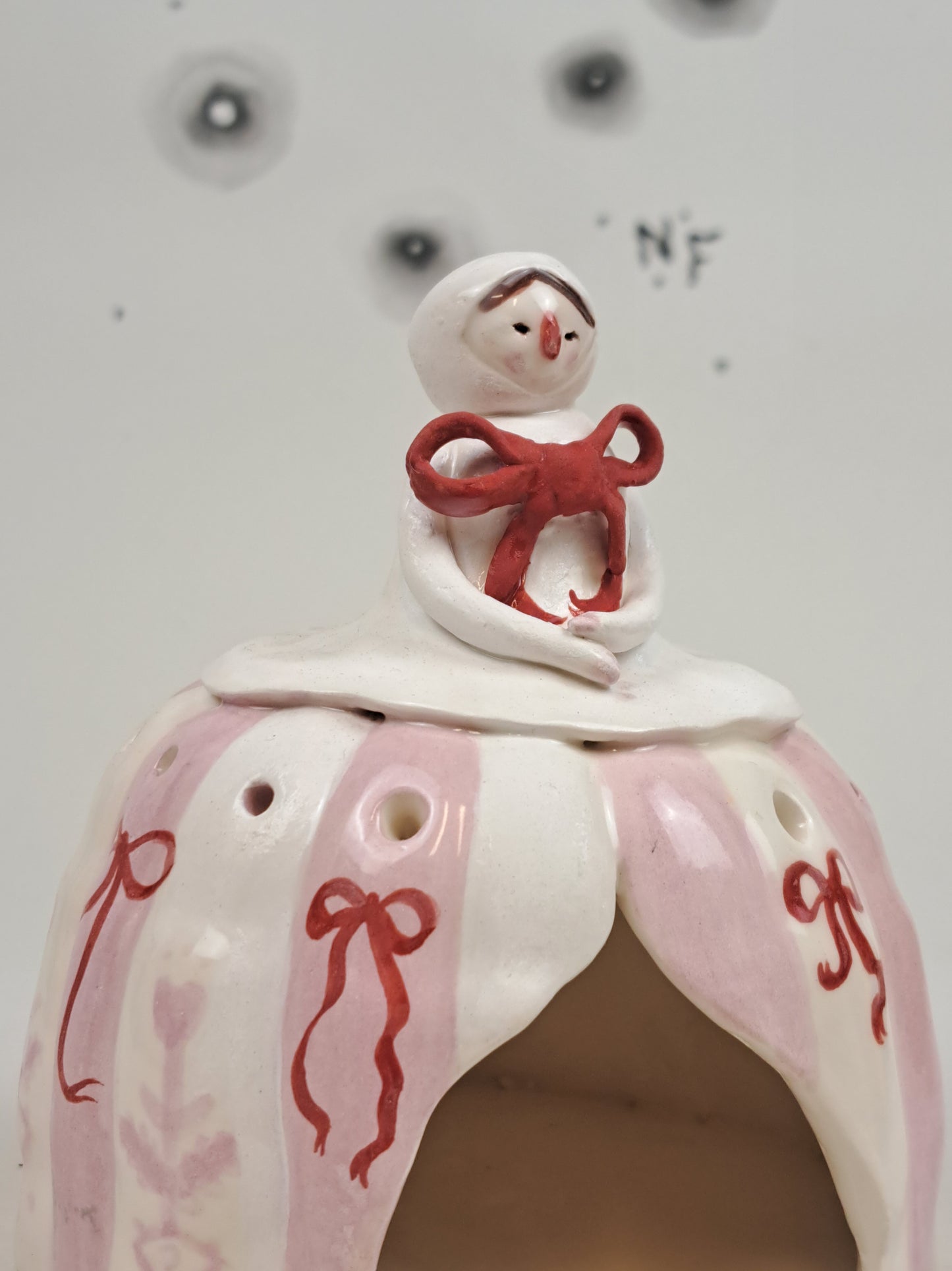 Babushka Candle Holder