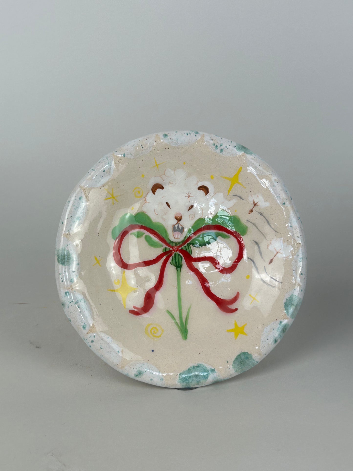 Dandy-Lion Decorative Plate