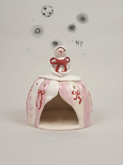 Babushka Candle Holder