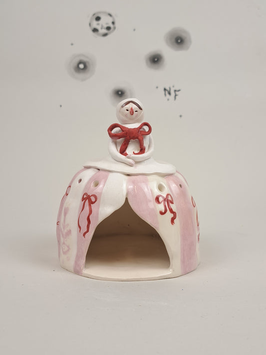 Babushka Candle Holder