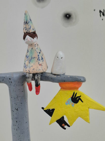 Lamp Folk candle holder