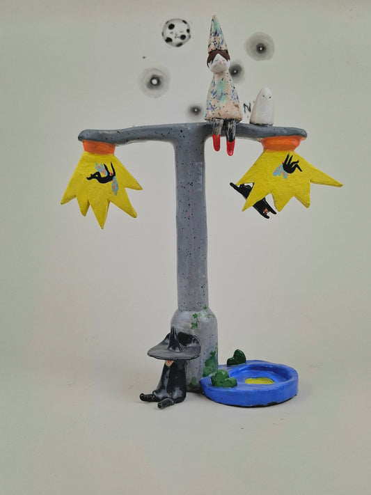 Lamp Folk candle holder