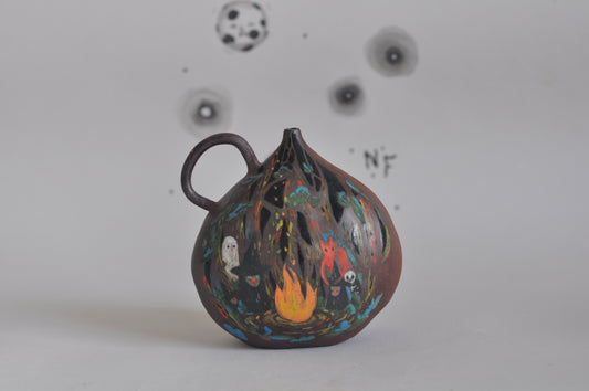 Campfire vase
