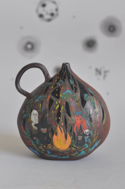Campfire vase