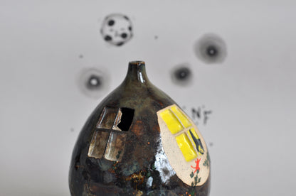 Broken Window Vase