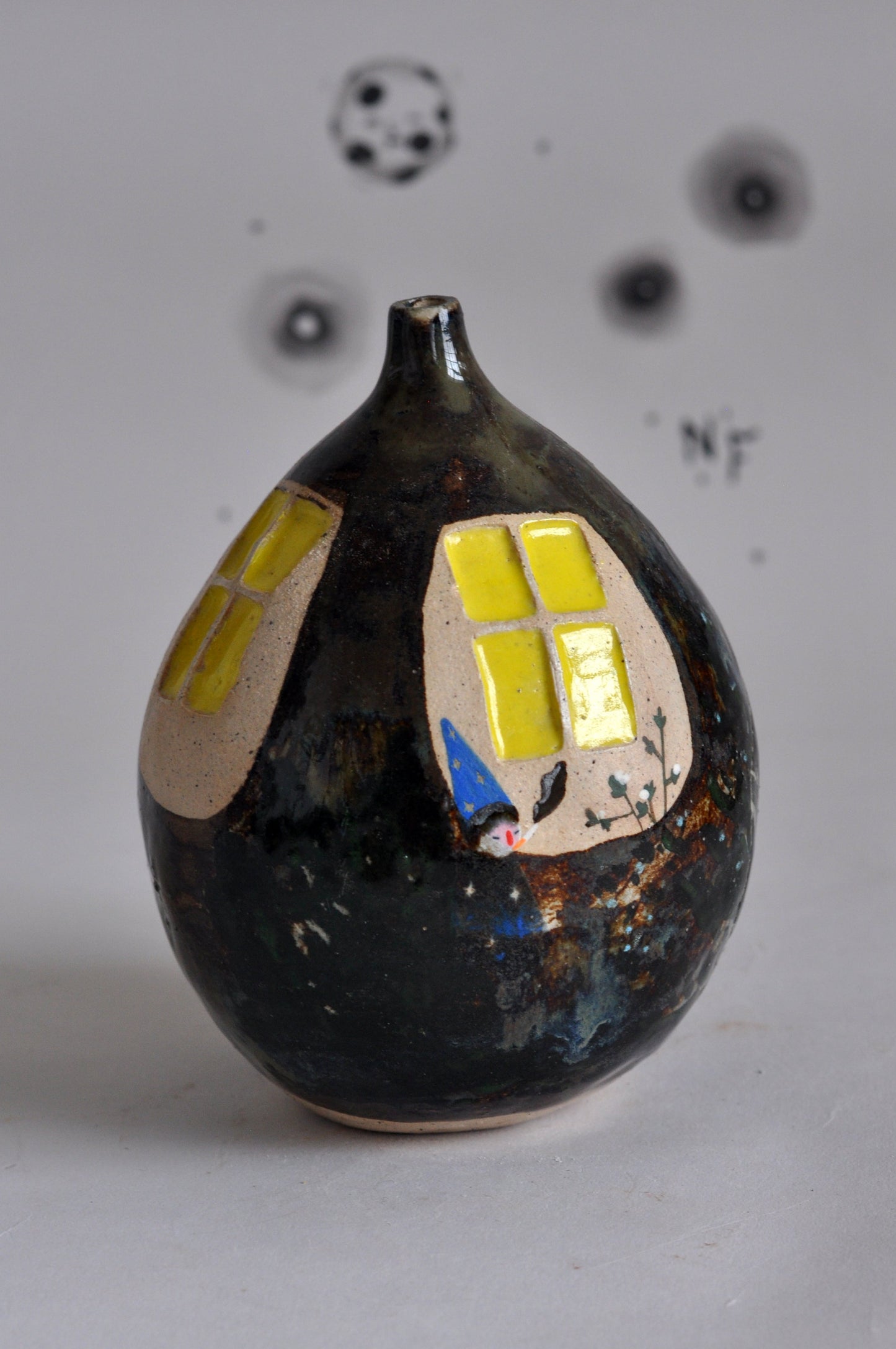 Broken Window Vase