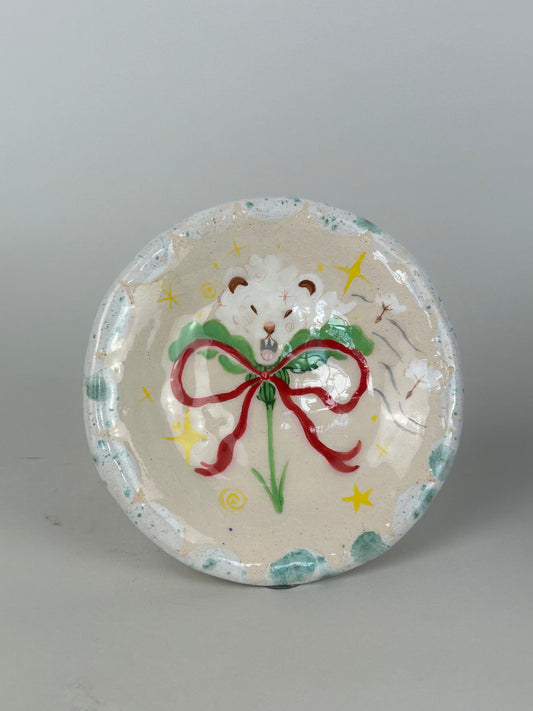 Dandy-Lion Decorative Plate